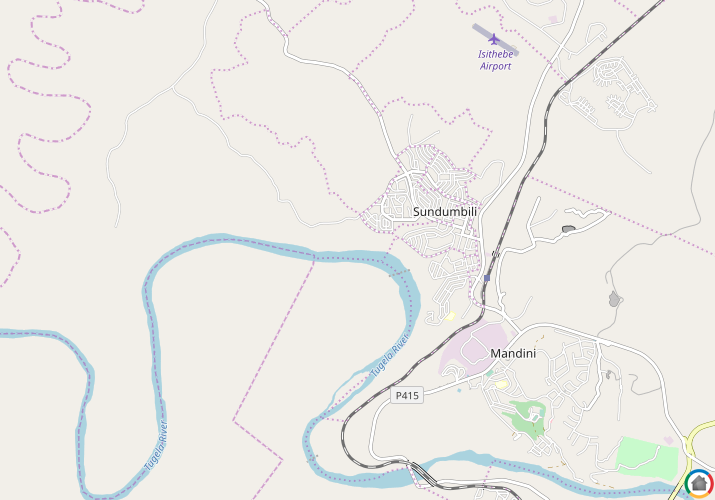 Map location of Sundumbili
